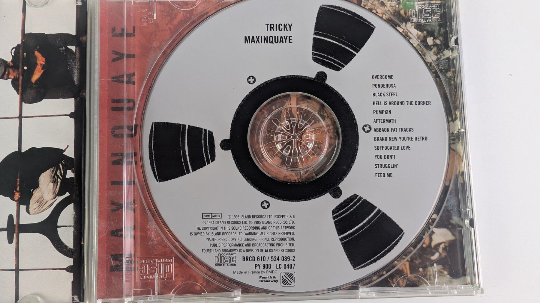 CD: Tricky - Maxinquaye CD Album, Top – Usato da Zürich venduto da axolottchen 4