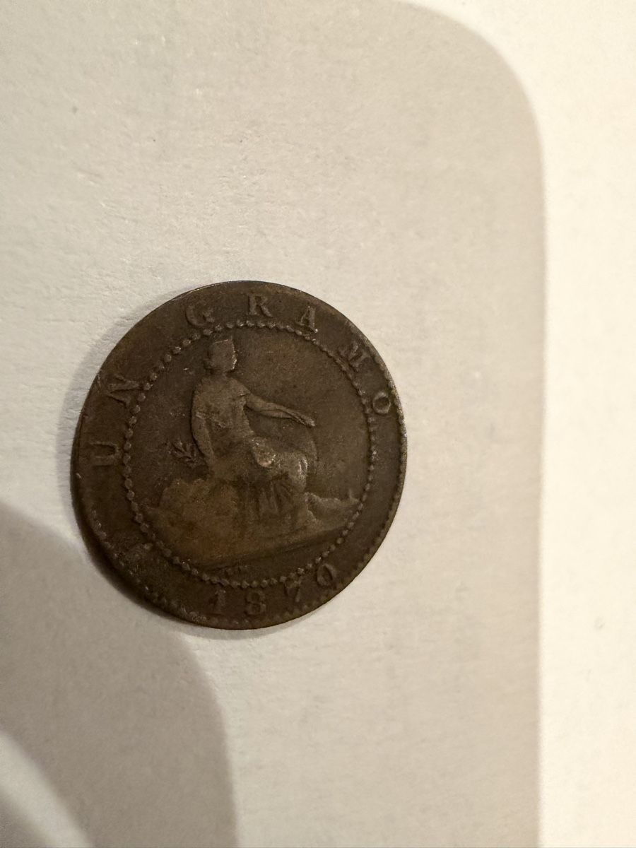 Toutes les monnaies: Monnaie espagnole de 1870 – D'occasion à Echallens par JAR69 6