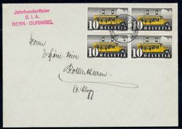 FDC 1937, 210x auf FDC, Automobilpost, 50.-