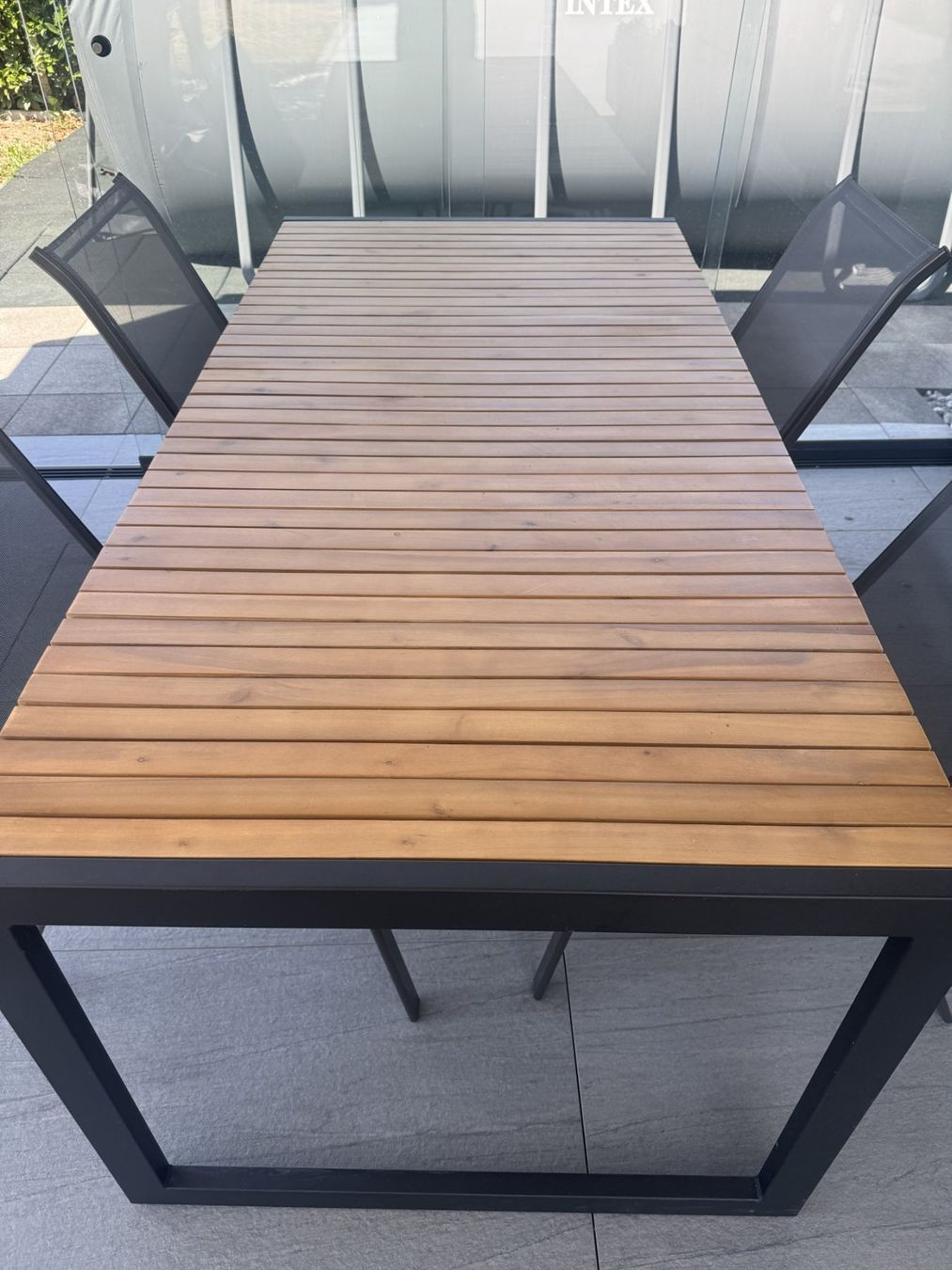 Tavoli: Gartentisch mit 4 Stühlen – Usato da Aarau venduto da Guitar65funk
