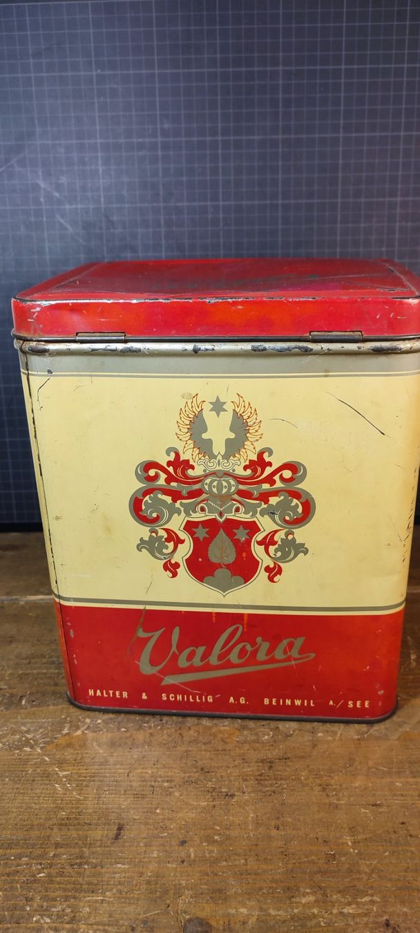 Barattoli: Wunderschöne alte Blechdose VALORA BONBONS – Usato da Gelterkinden venduto da MYSTOREFORYOU4460 1