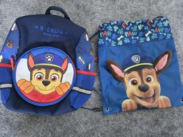 Paw Patrol Kinder Rucksack und Turnbeutel