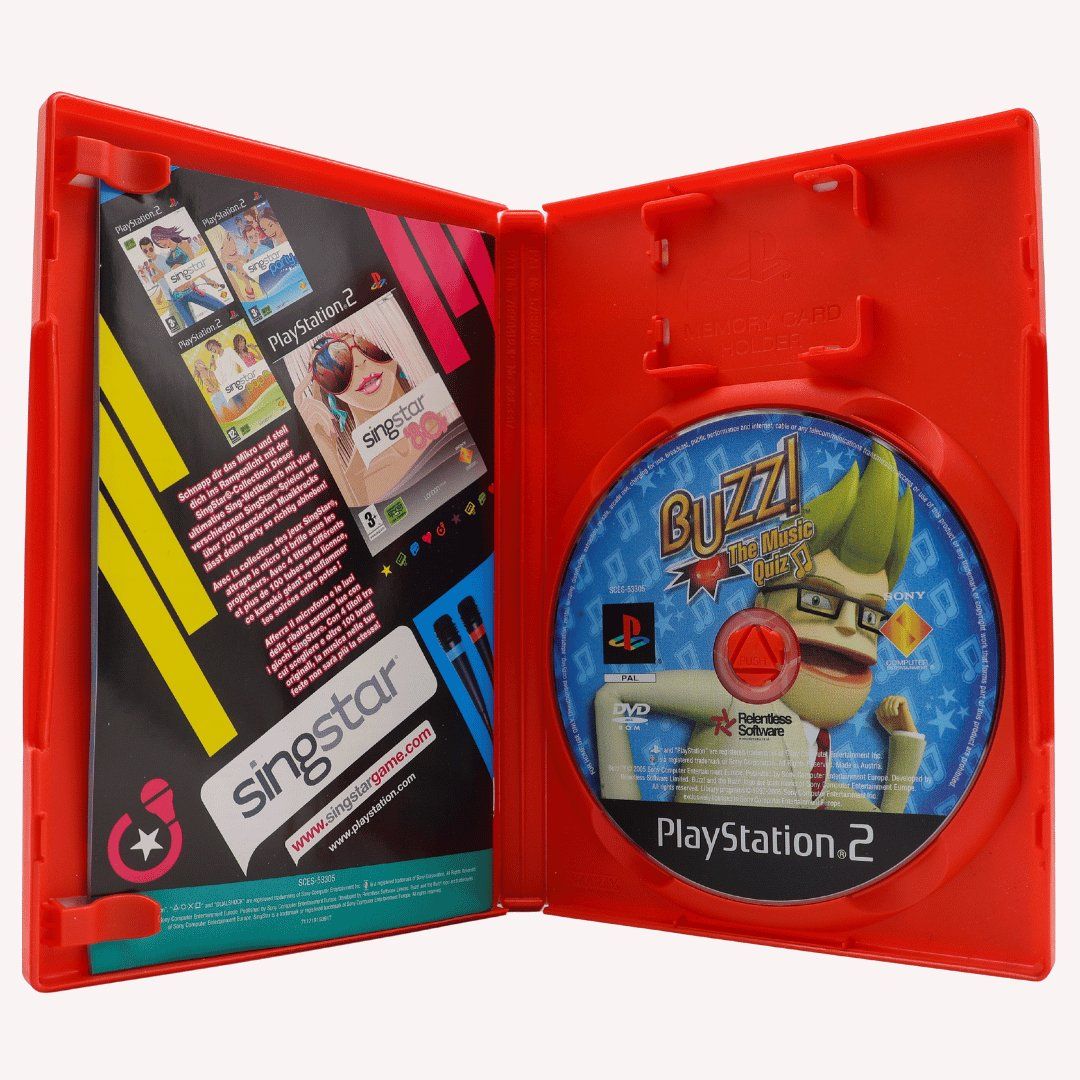 Giochi: Buzz The Music Quiz PAL - PS2 – Usato da Paudex venduto da dindeboy 2