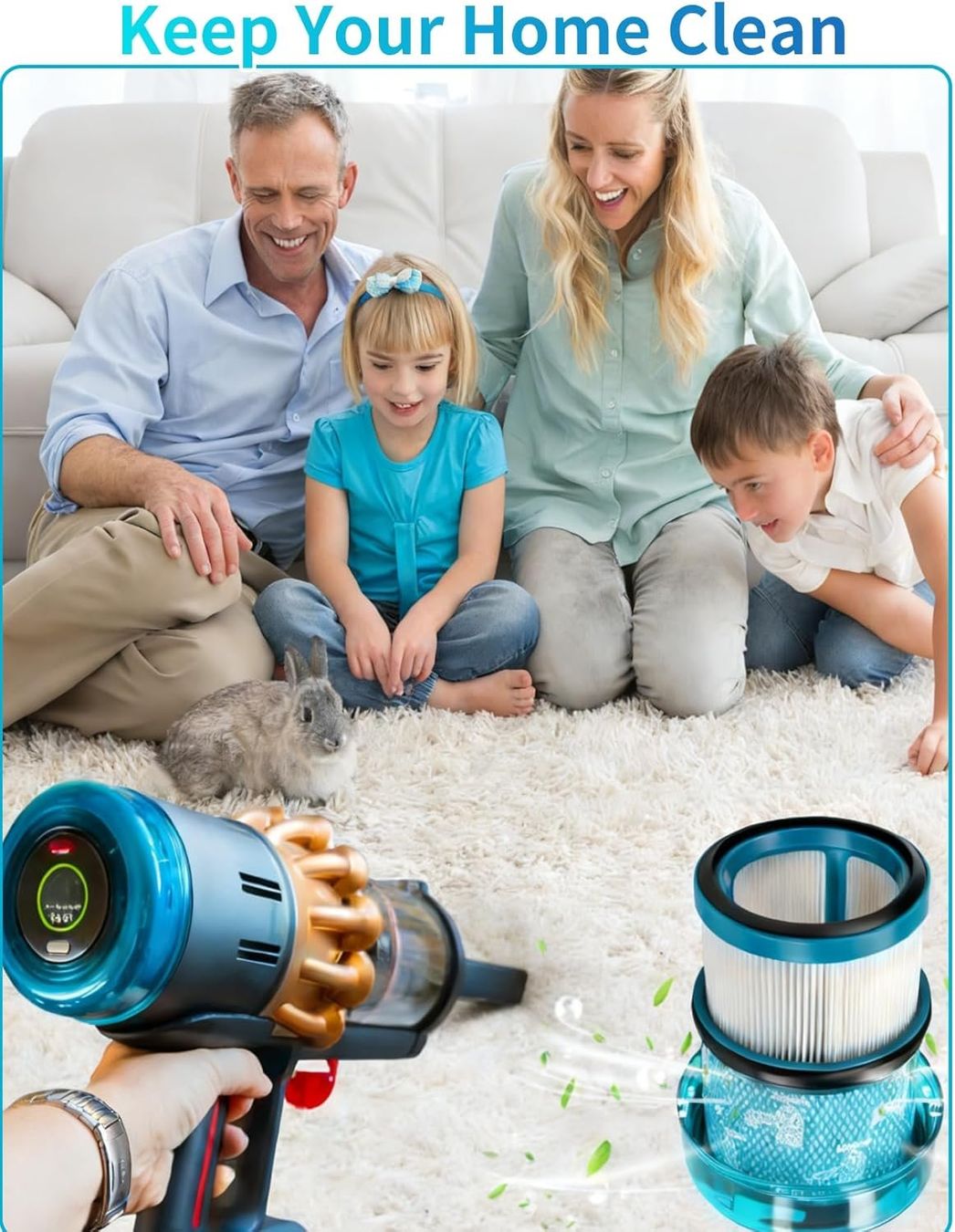 Dyson Altro per la casa: Dyson V16 HEPA Ersatzfilter 3er Set kompatibel – Nuovo e nell'imballaggio originale da Suhr venduto da SchnapperCH 6