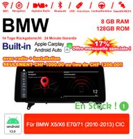 12.3" BMW X5/X6 E70/71 CIC Autoradio + Montage