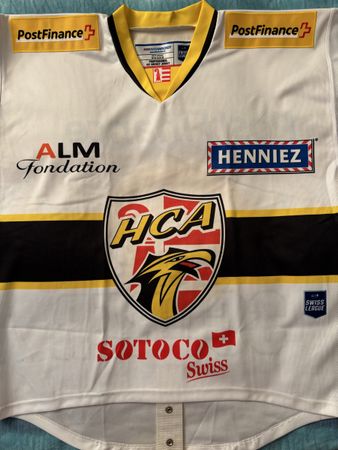 Game Worn Top Scorer Jersey HC Ajoie - Promotion NL 2021