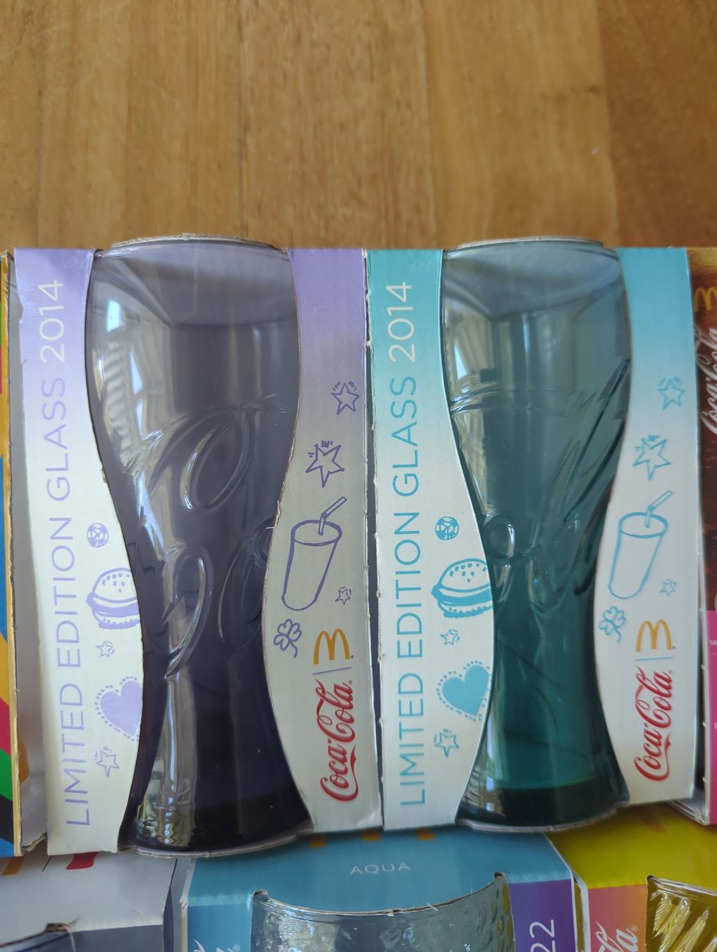 Coca-Cola Verres: Coca Cola Gläser 9Stk. – Neuf avec emballage d'origine à Eglisau par raf_hn2x 2