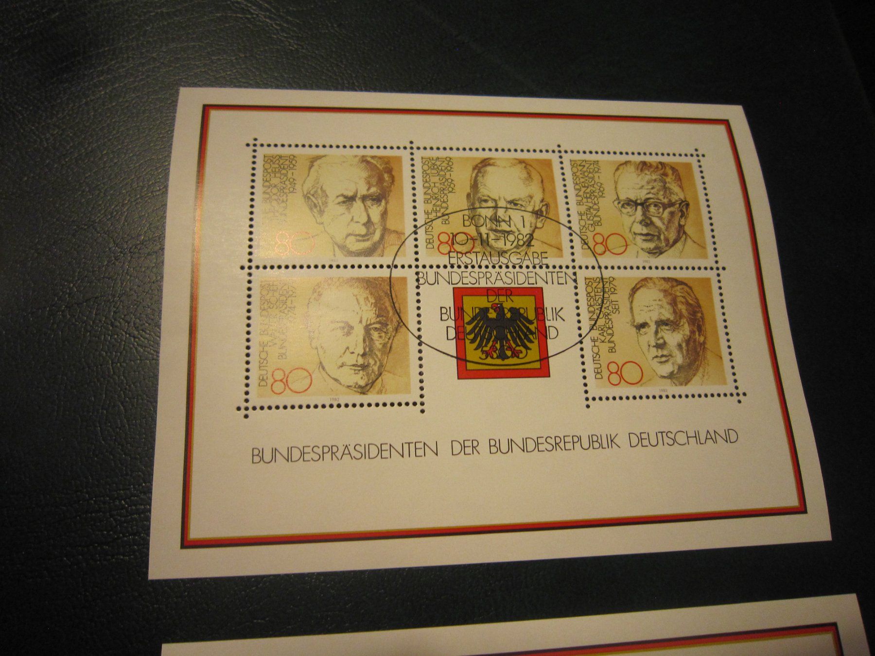 Tutti i francobolli: BRD Block gestmplet und postfrisch 1982 NUR 75 RP – Usato da Giubiasco venduto da sal_9j6w 2