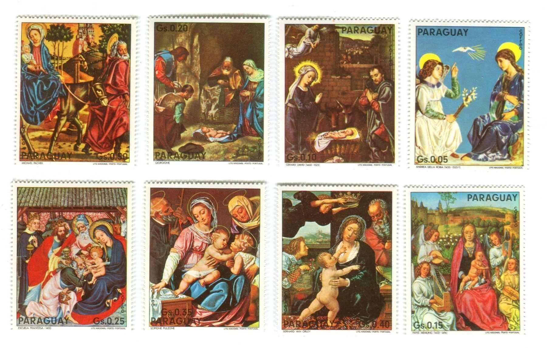Alle Briefmarken: Briefmarken "Weihnachten". Paraguay. – Neu und originalverpackt aus Basel von Butsch5
