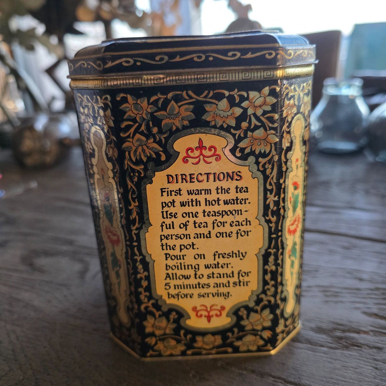 Barattoli: 🐸 ANTIKE TEEDOSE BLECHDOSE CHINA TEA – Usato da Môtier (Vully) venduto da Frogs 1