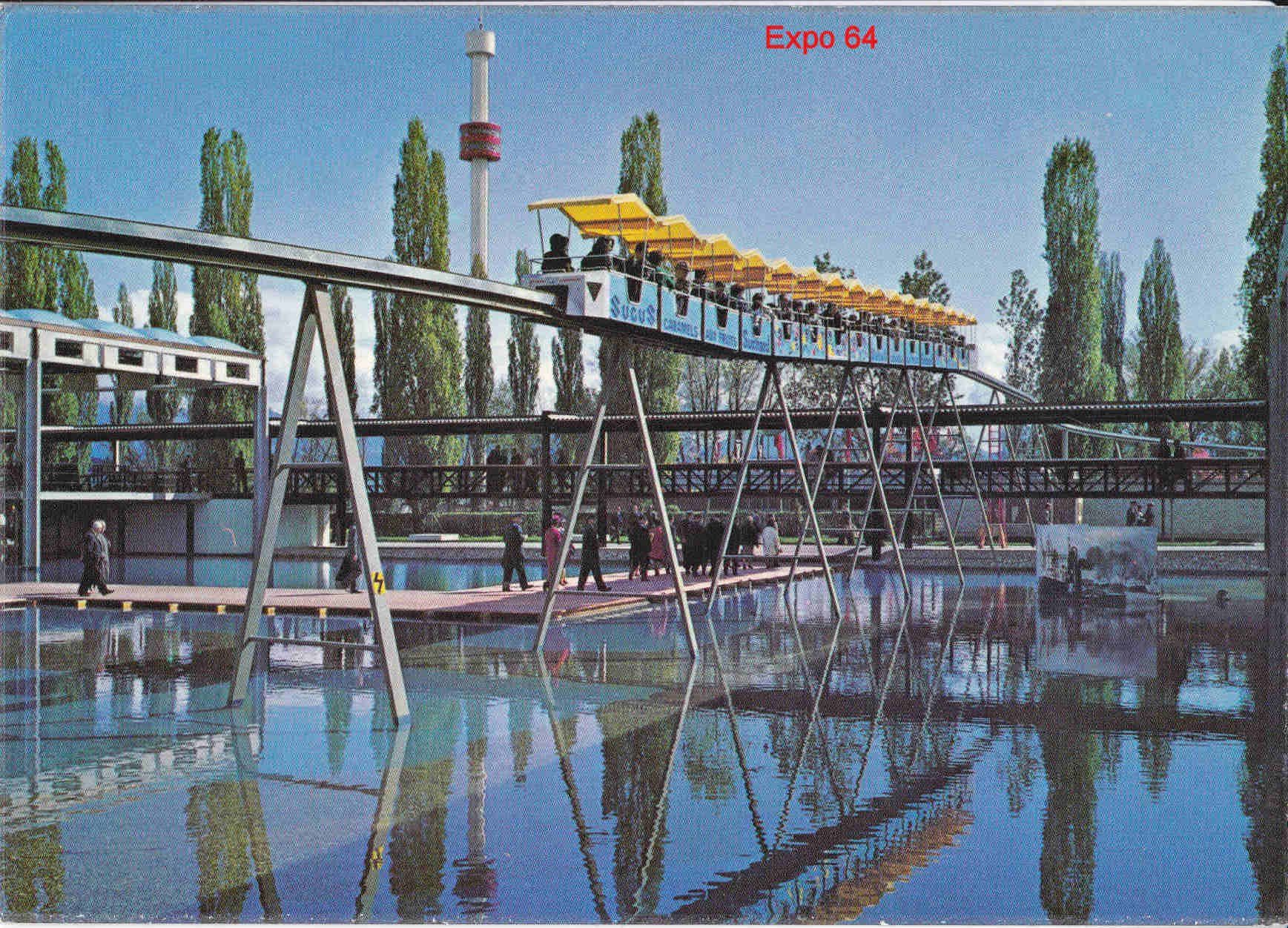 Cartoline postali: Ansichtskarte AK der Expo 64 – Usato da Pfäffikon ZH venduto da moswey6