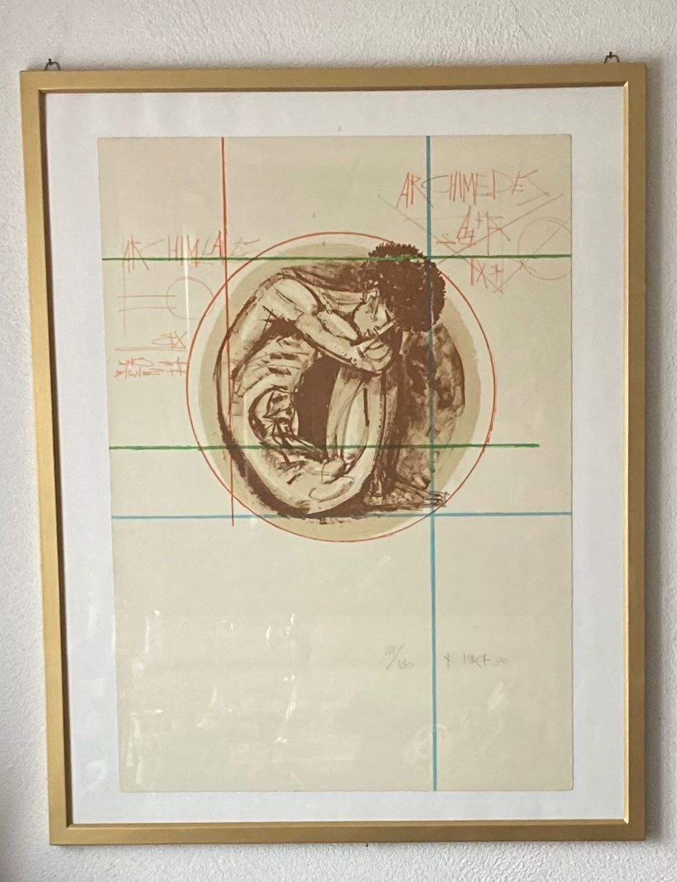 Grafica & Litografie: Lithographie von Rudolf Mirer – Usato da Einsiedeln venduto da artgallery59