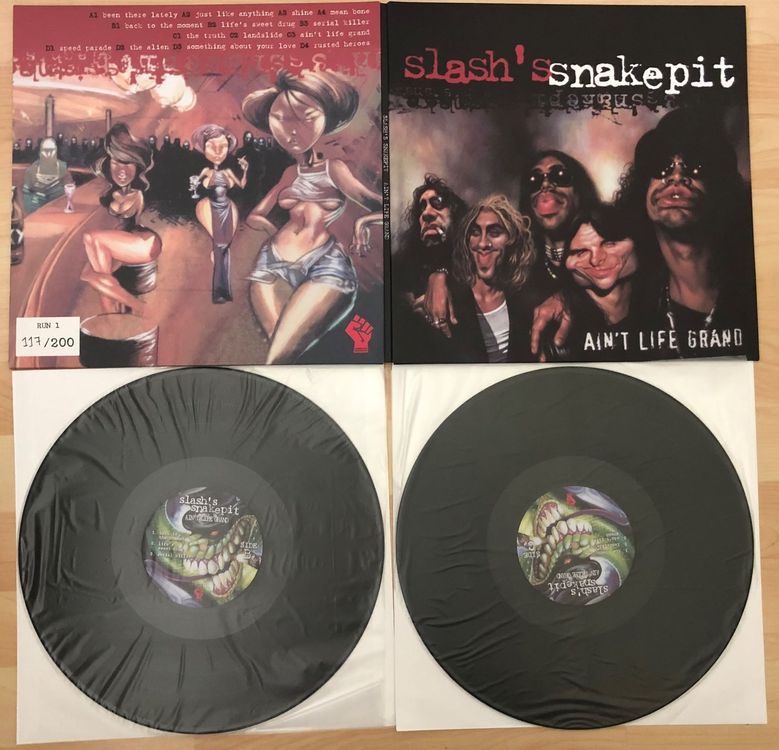 Slash's Snakepit – Ain't Life Grand Vinyl Nr 116/200 Last | Acheter Ricardo
