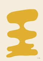 Paper Collective Soft Yellow Poster 50x70cm