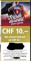 Gutschein Ottos 10.- ab 60.-