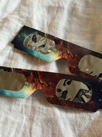 Lunettes pour l'éclipse solaire bon état lot de 2