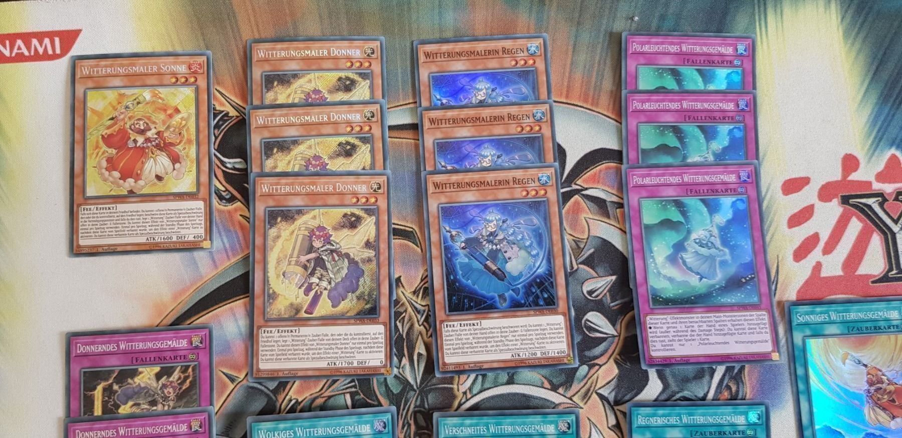 Yugioh Carte collezionabili: Yugioh Witterungsmaler Set – Nuovo (secondo la descrizione) da Opfikon venduto da Steins_Siedlung 1