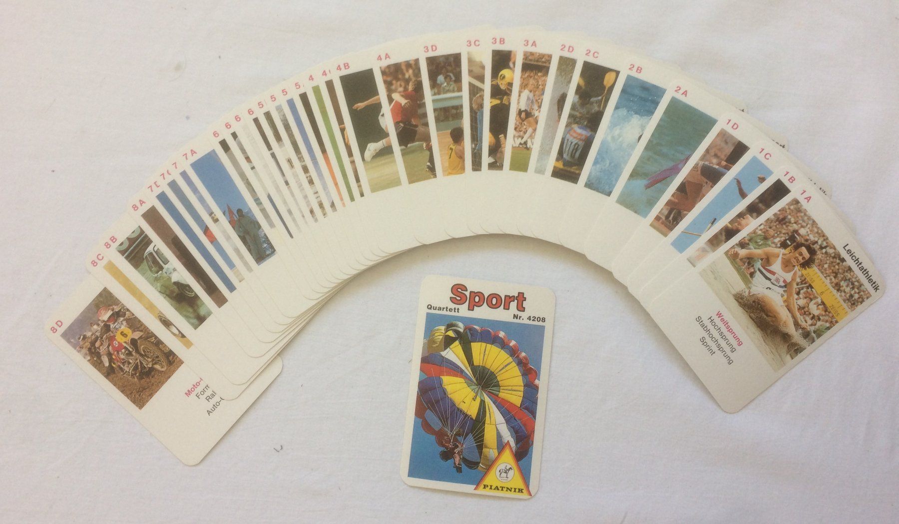 Giochi: Quartett - Sport - Piatnik – Usato da Schaffhausen venduto da durruti 1