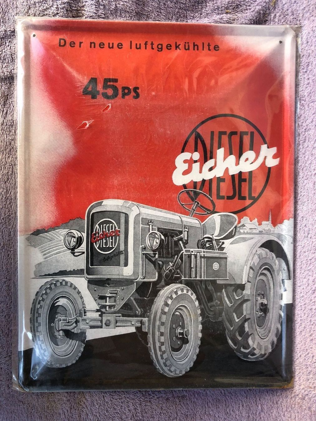 Insegne: Eicher diesel Traktor schlepper – Nuovo (secondo la descrizione) da Reinach AG venduto da rares75