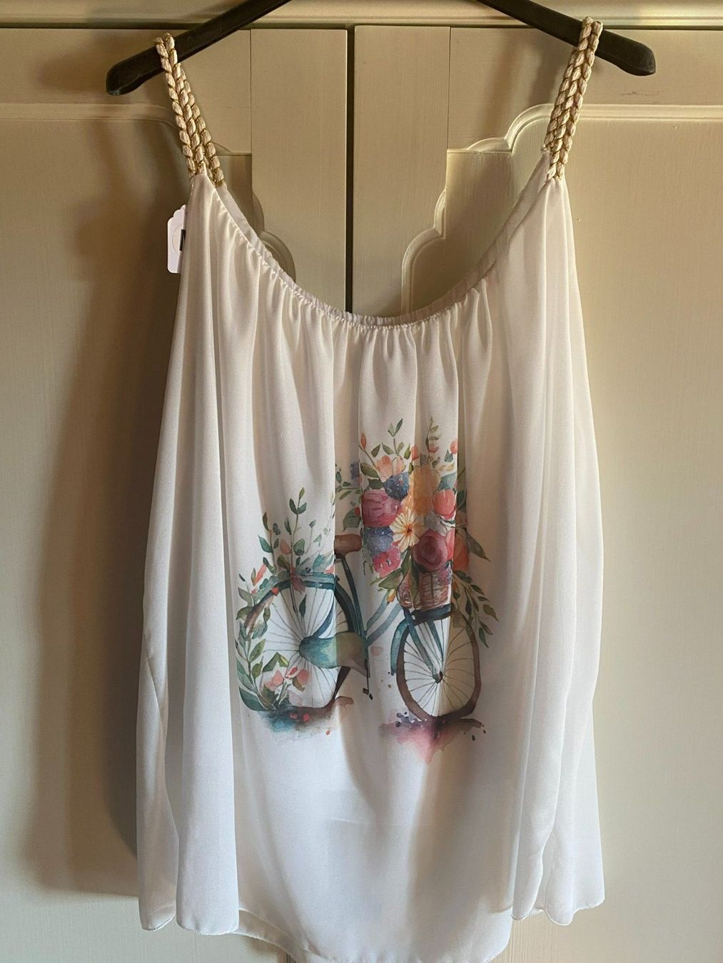 Top: TRÄGER TOP -DAMEN,FRÜHLING – Nuovo e nell'imballaggio originale da Meienried venduto da ManuelaBoutique 3