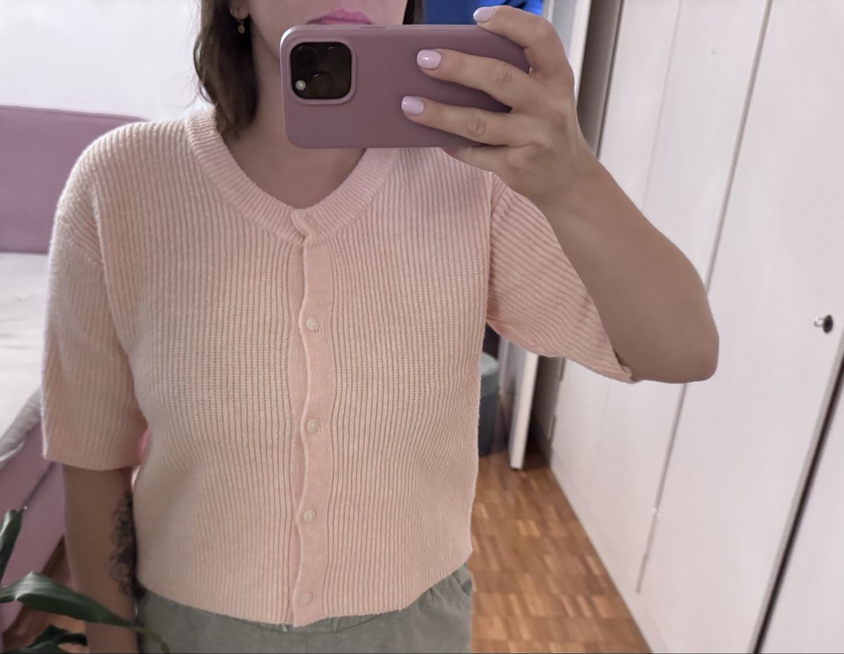 Gilet & Giacche senza maniche: Kurzarm Cardigan Rosa  – Nuovo (secondo la descrizione) da Zürich venduto da sop_9fqf