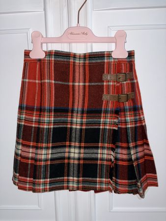 Ralph Lauren girls wool cashmere skirt 6 Y NEW