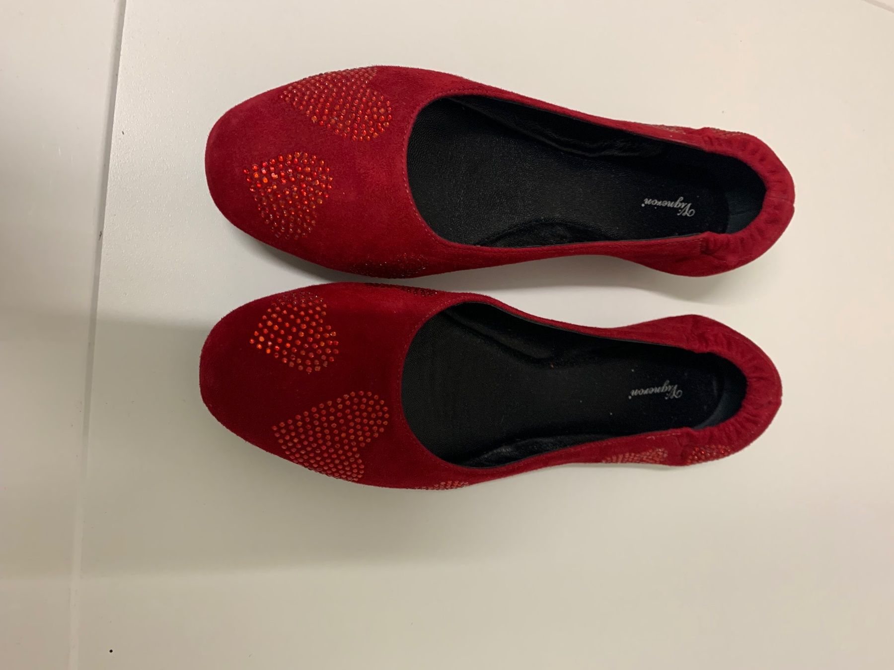 Chaussures femmes: Tolle Ballerina Rot 38 – D'occasion à Buelach par Joeggu0