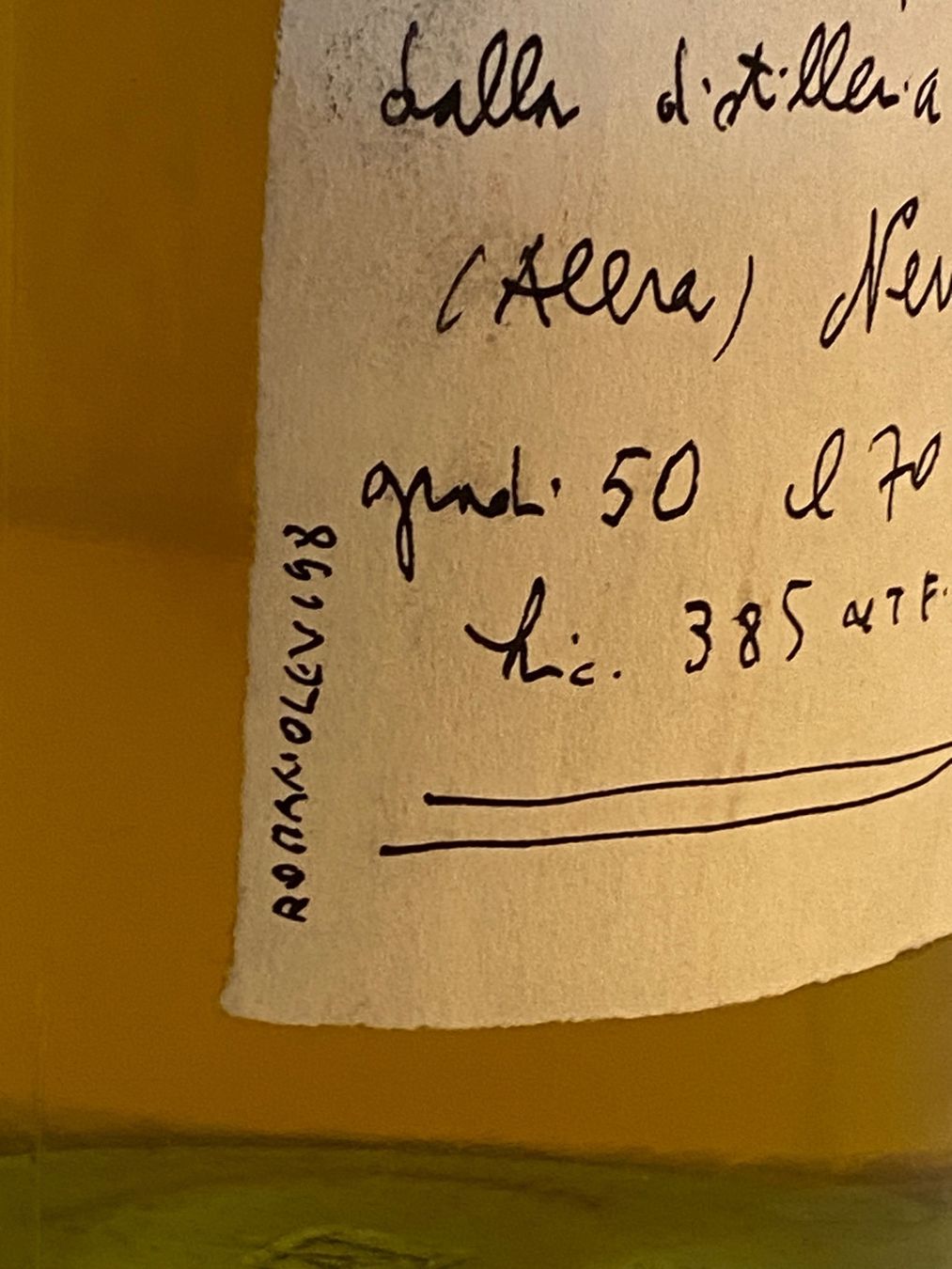 Romano Levi Bevande alcoliche: Romano Levi Grappa 1998 – Nuovo (secondo la descrizione) da Zürich venduto da Smilejocker 3