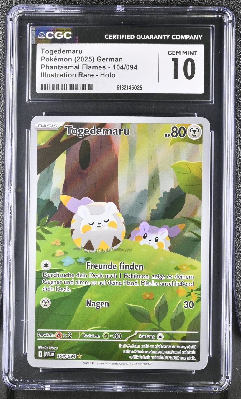 Pokémon Carte collezionabili: Togedemaru - Phantasmal Flames - 104/094 – Nuovo (secondo la descrizione) da Buochs venduto da BitKaizer
