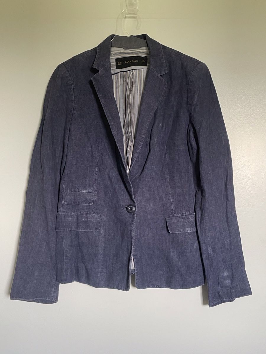 Zara Giacche: Blazer Zara Basic denim, taille XS – Usato da Vuadens venduto da Nina11