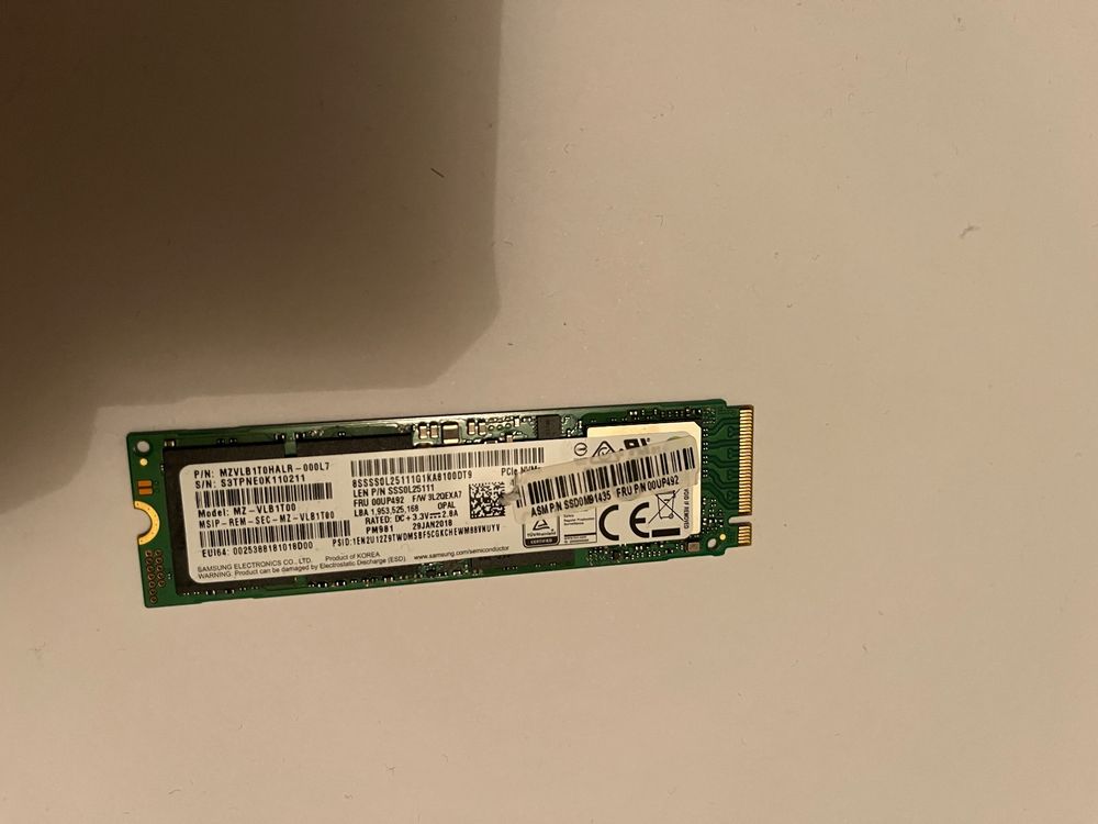 1TB NVME SSD | Kaufen auf Ricardo