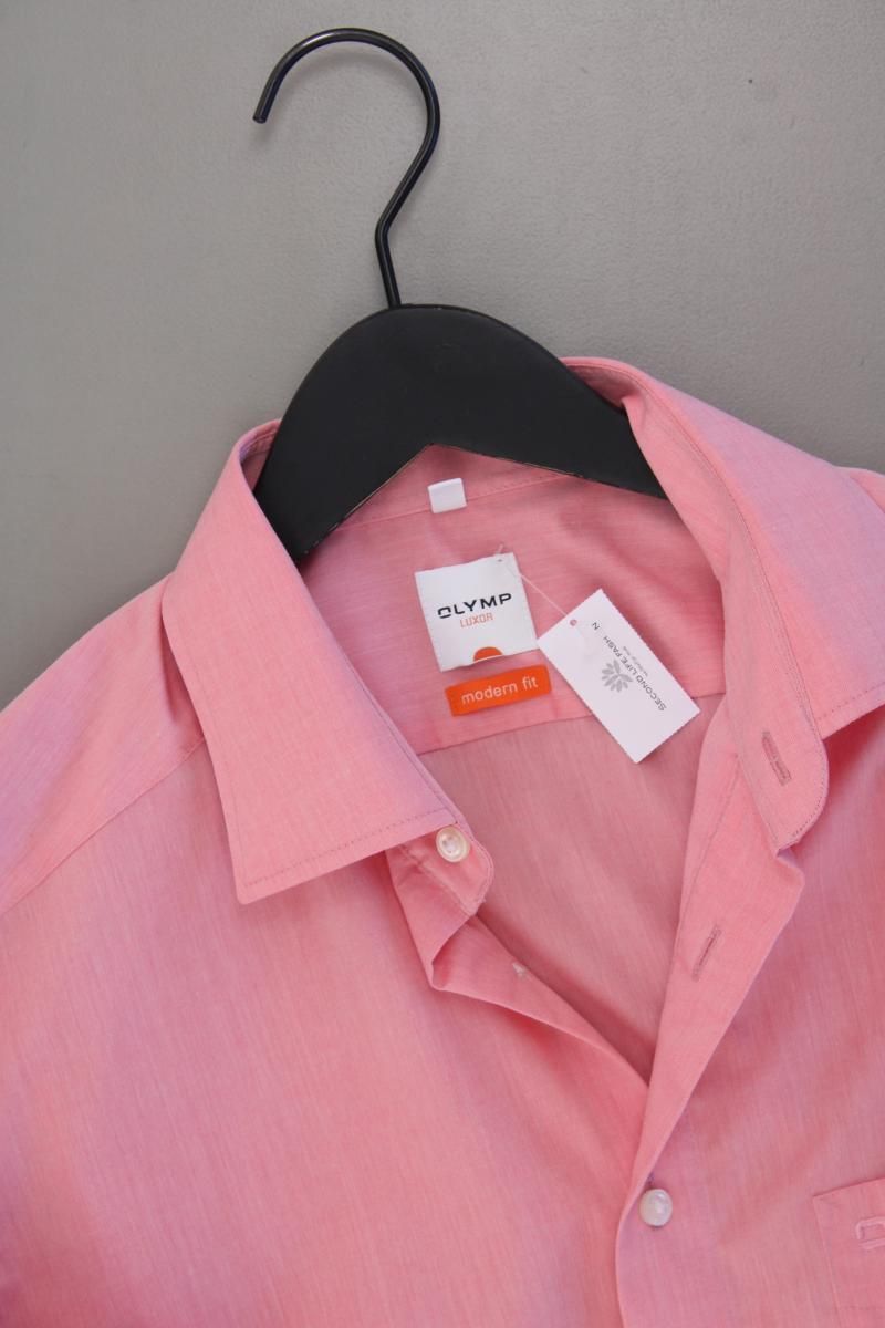 Hemden: Olymp Langarmhemd Gr. Hemdgröße 41 rosa – Gebraucht aus Neustadt an der Waldnaab von SecondLifeFashion 1