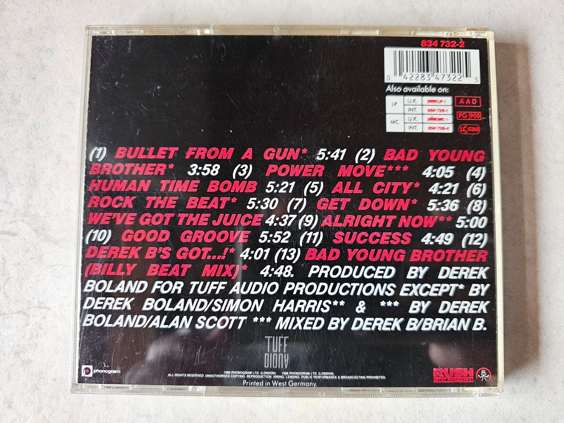 CDs: Derek B  -  Bullet from a Gun – Gebraucht aus Schneisingen von backstore24 1