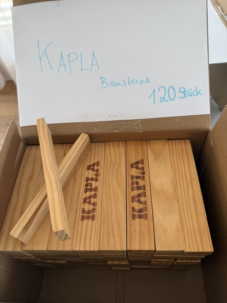 Kapla Jouets: Original KAPLA Bausteine 120 Stück – Neuf (Voir description) à Zofingen par Annika.15