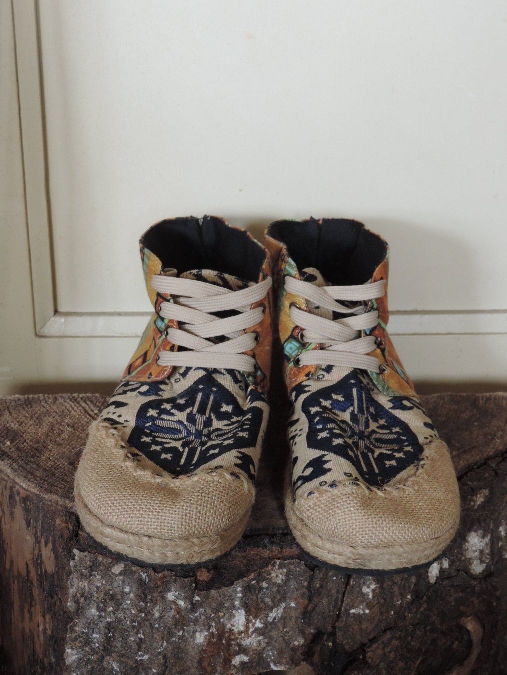 Scarpe da uomo: chaussures en toiles bohème – Nuovo (secondo la descrizione) da Genève venduto da Axelle333 2