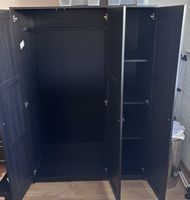 Kleiderschrank RAKKESTAD dunkelbraun 3-türig