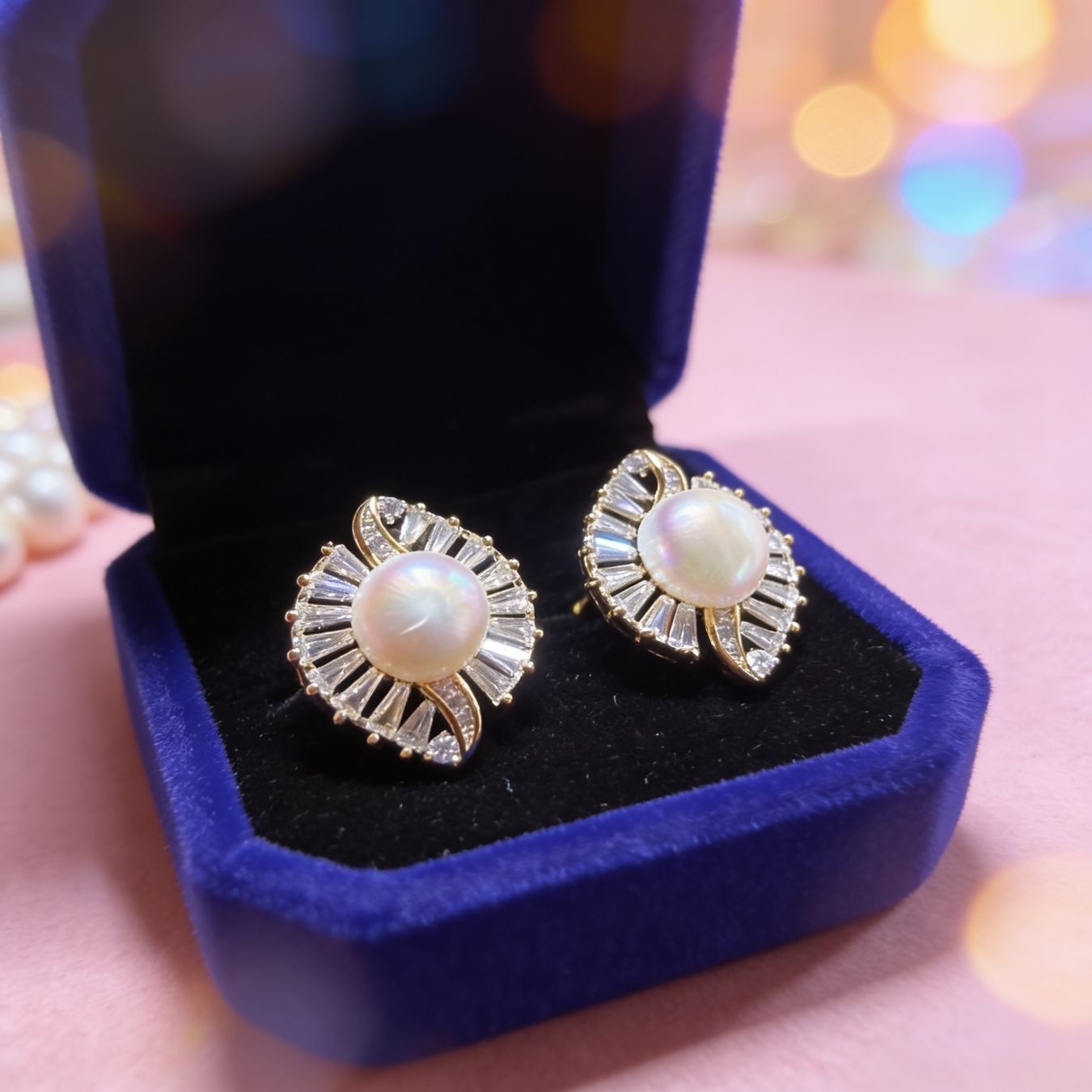 Orecchini pendenti & Orecchini a lobo: Boucles d’oreilles Perle Royale – Nuovo e nell'imballaggio originale da St-Maurice venduto da Sandrinette123 6