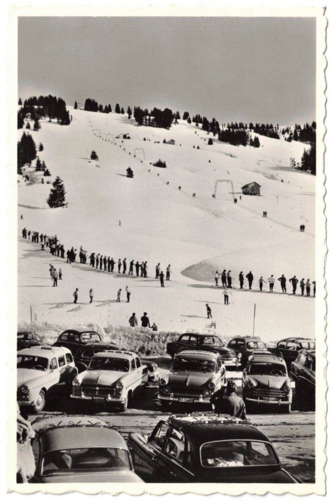 Cartoline postali: Col des Mosses - Skilift Lécherette – Usato da Binningen venduto da Mountainrider