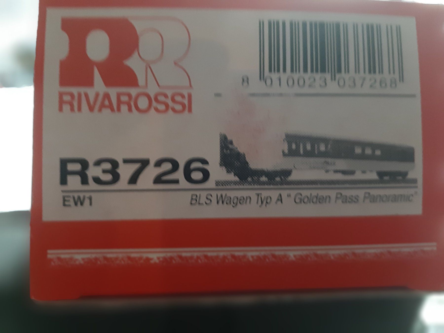 Lima Modellini di ferrovie: RIVAROSSI R3726 1CL GOLDEN PASS – Usato da Avully venduto da RIVALIS 9