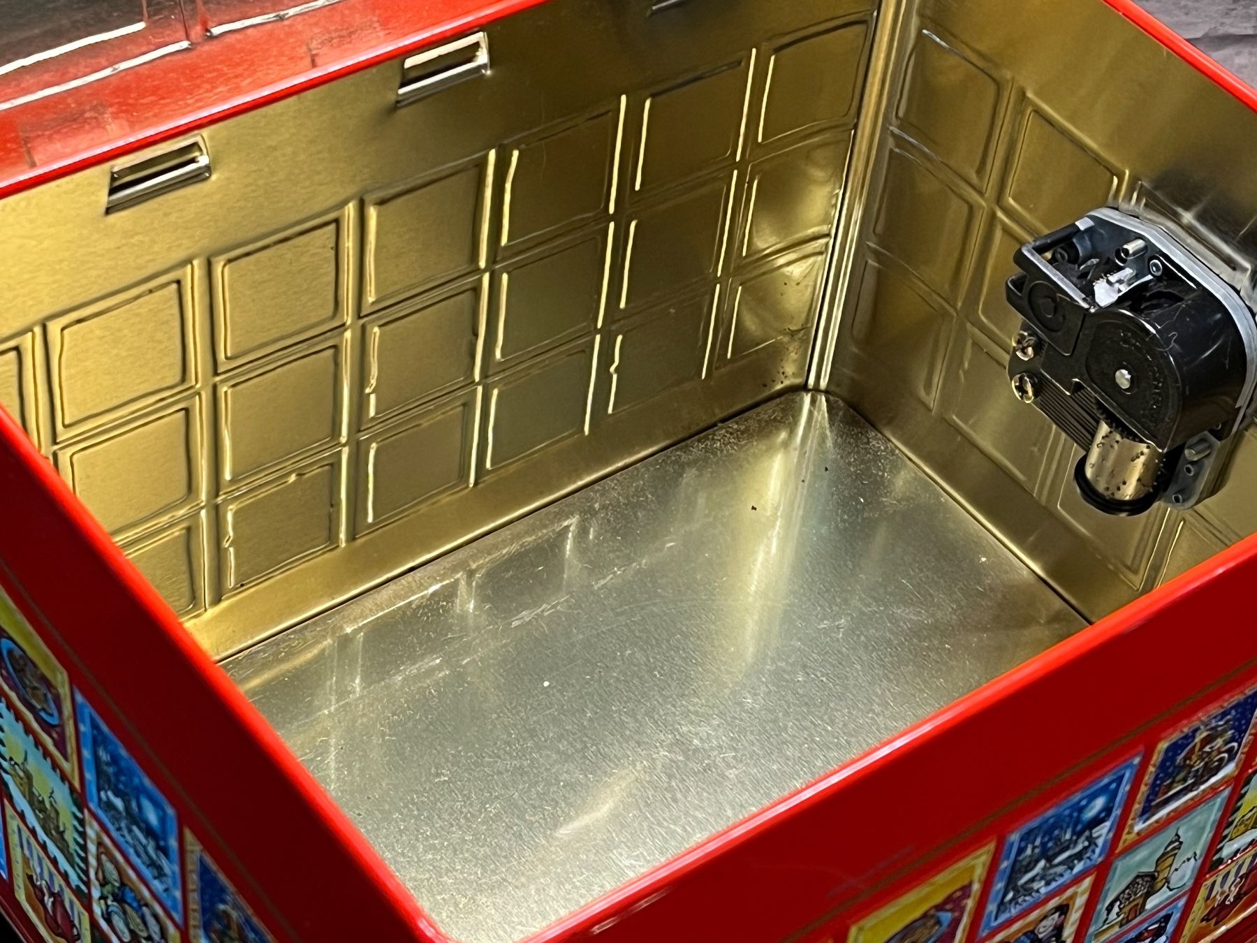 Carillon: Lambertz Jubiläums-Weihnachts-Keksdose von "Spieldose" – Usato da Bauma venduto da Budgerigar 3