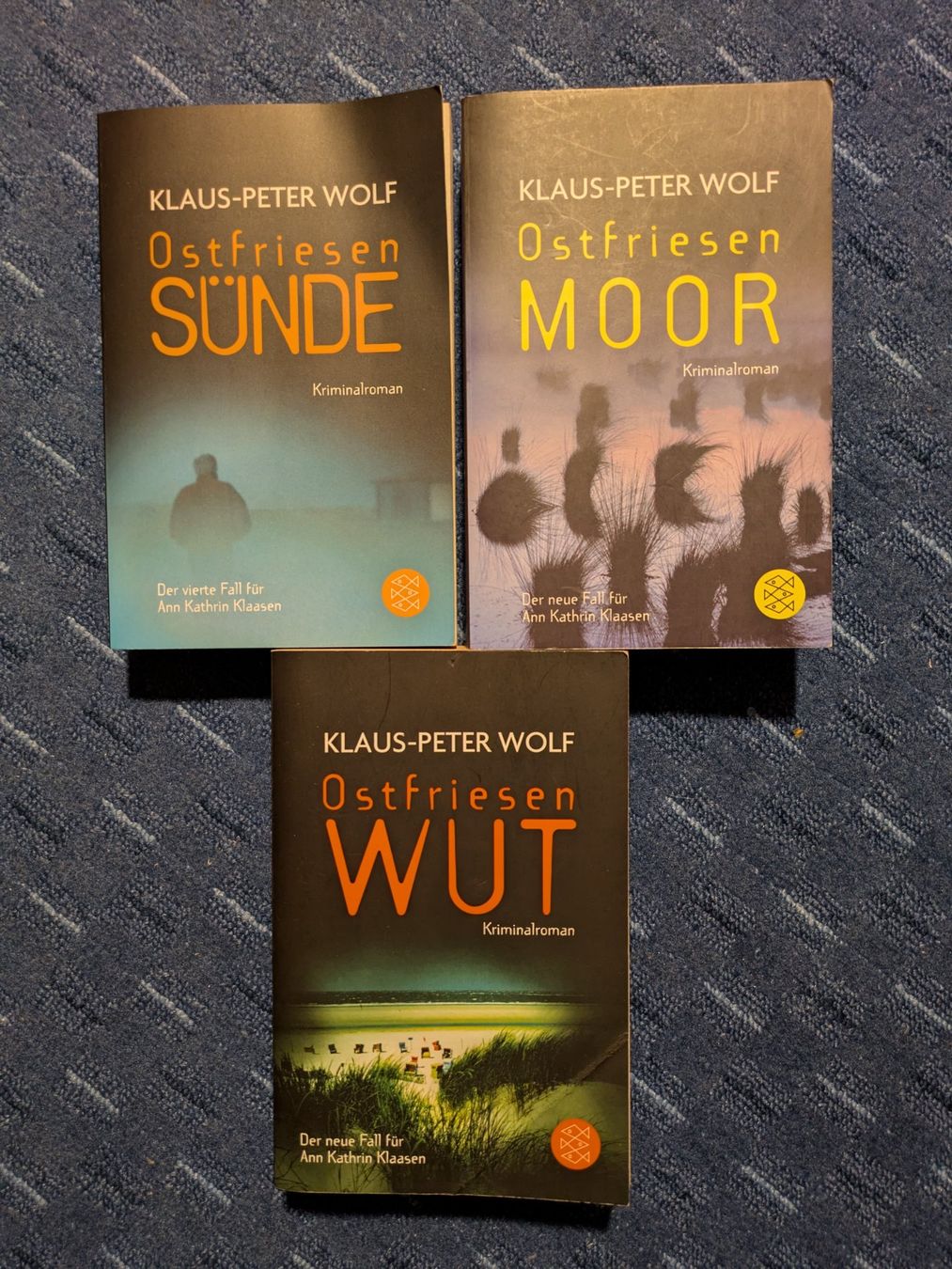 Bücher: Kaus-Peter Wolf; Ostfriesen Wut, Sünde & Moor – Gebraucht aus Krauchthal von Pupsermuus