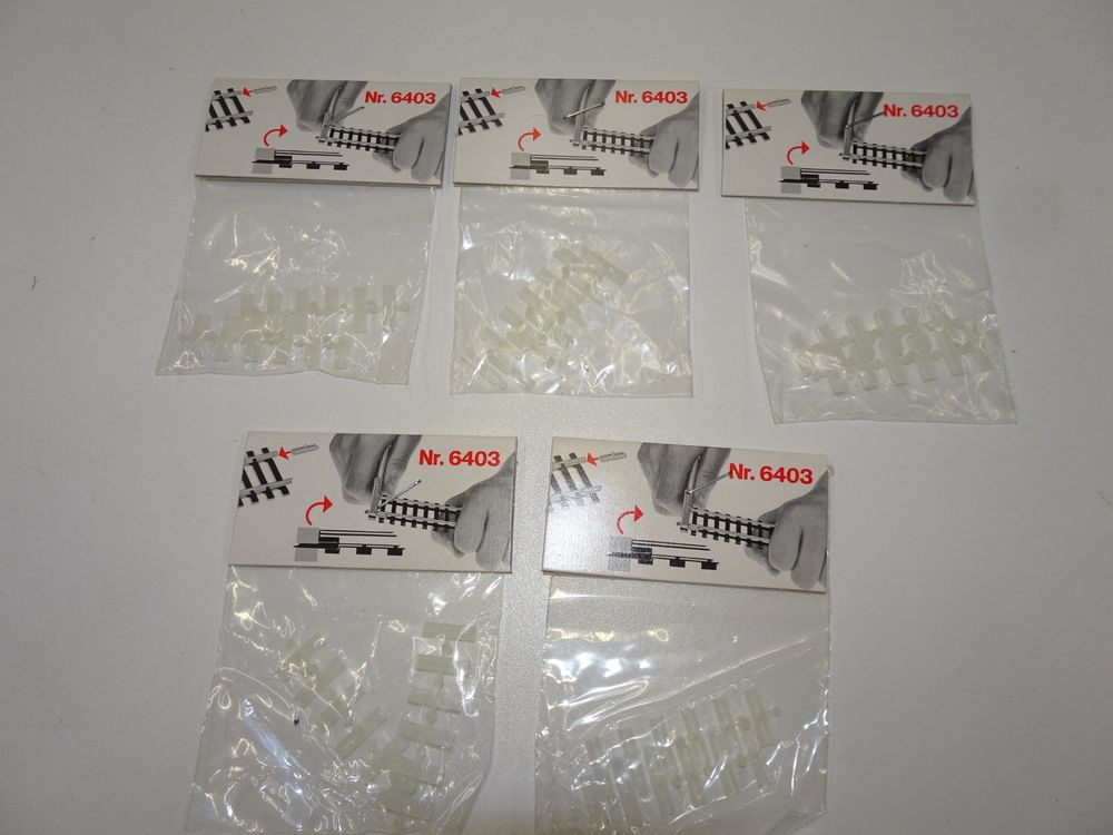 Fleischmann N Schienenverbinder Isoliert - 12 Stück Für Modellbahn