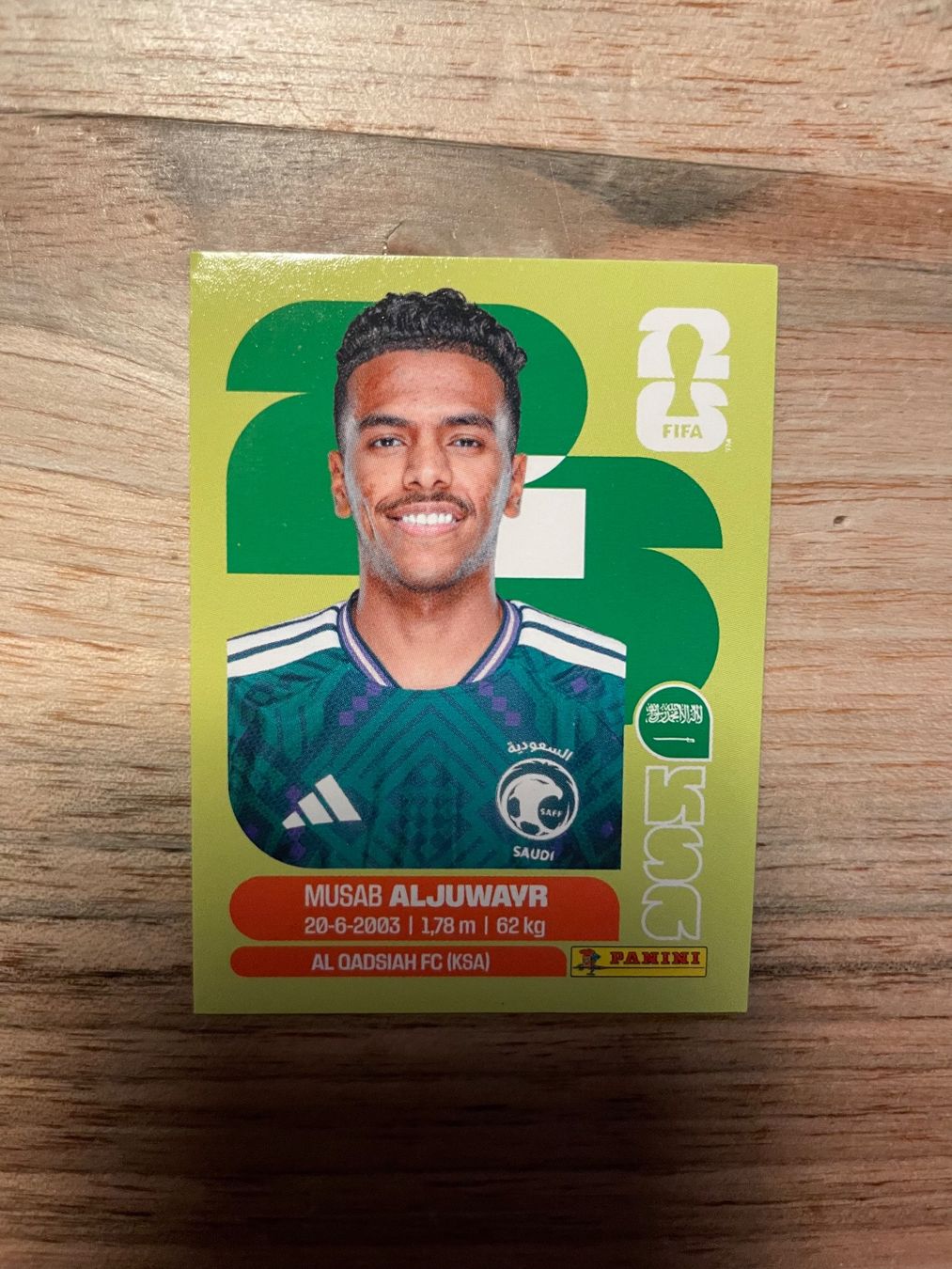 Panini Sammelbilder & Trading cards: Panini FIFA 2026 KSA 9 – Gebraucht aus Muri b. Bern von dindlerothler