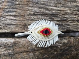 Armband "EYE" blanc cassé-Sale