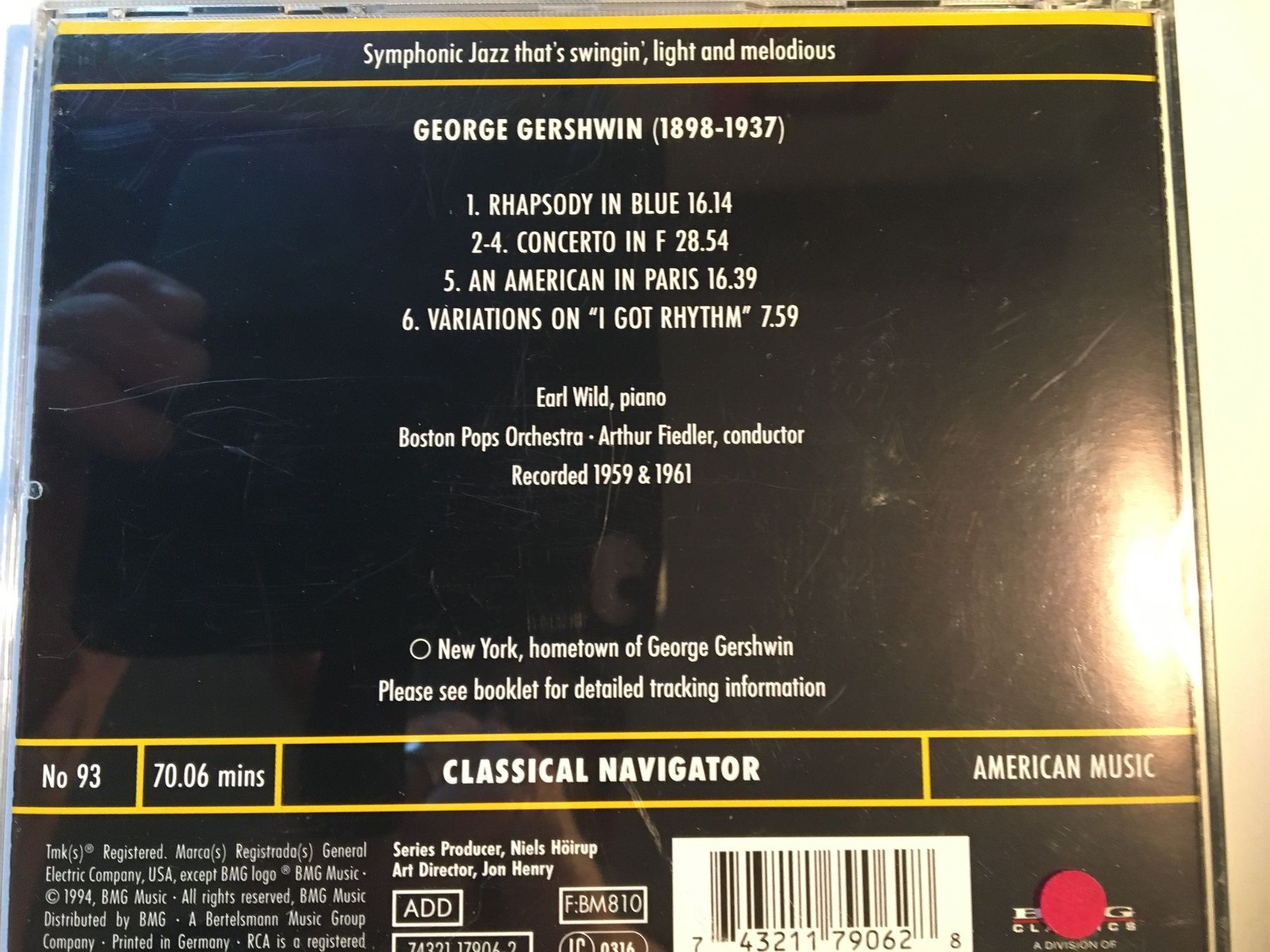 CDs: Gershwin – D'occasion à Arth par Vrecam51 1