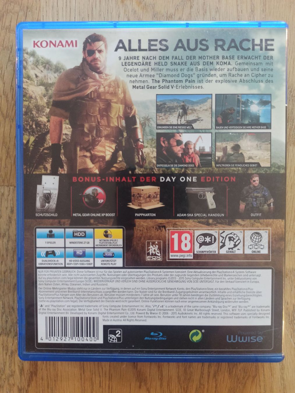 Giochi: Metal Gear Solid V - The Phantom Pain PS4 / PS5 – Usato da Oberweningen venduto da mar_87mx 1