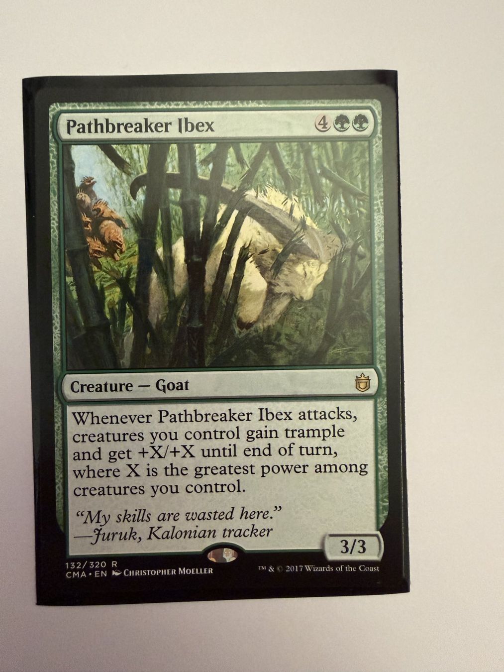 Magic The Gathering Carte collezionabili: Carte Magic Pathbreaker Ibex – Usato da Kloten venduto da Mumiiin