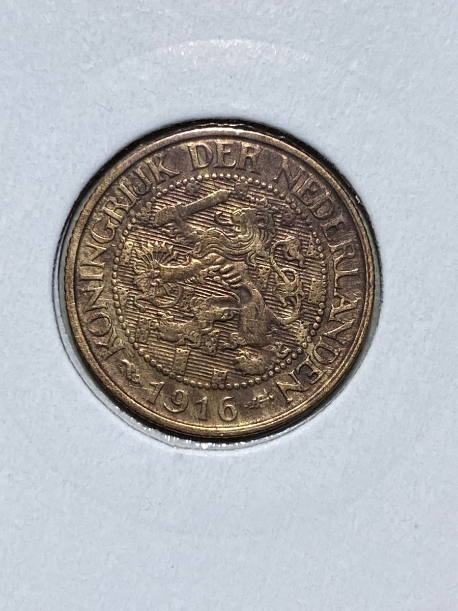 Toutes les monnaies: NL - 1 cent - 1916 – D'occasion à Payerne par Mike1682 1