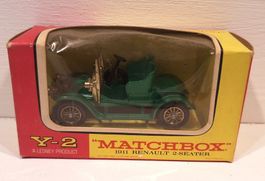 Matchbox Y-2 1911 Renault 2-Seater Modell mit Originalbox
