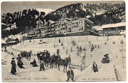 ADELBODEN Grand Hotel - Wintersport - Pferde-Schlitten